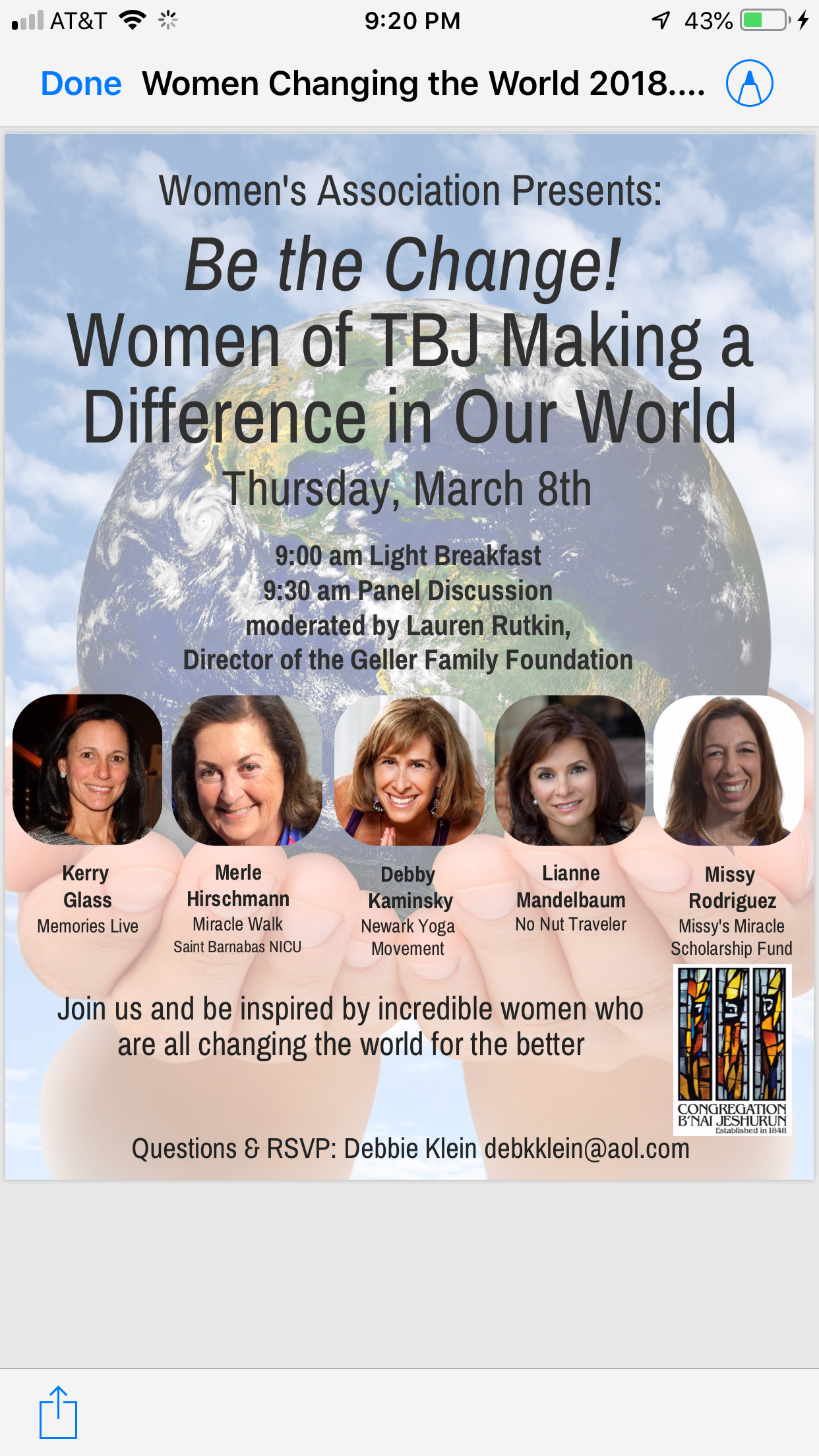 Temple B'Nai Jeshurun — Women of TBJ