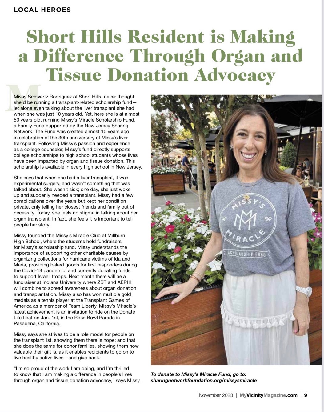 Missy Schwartz Rodriguez — Local Heroes feature